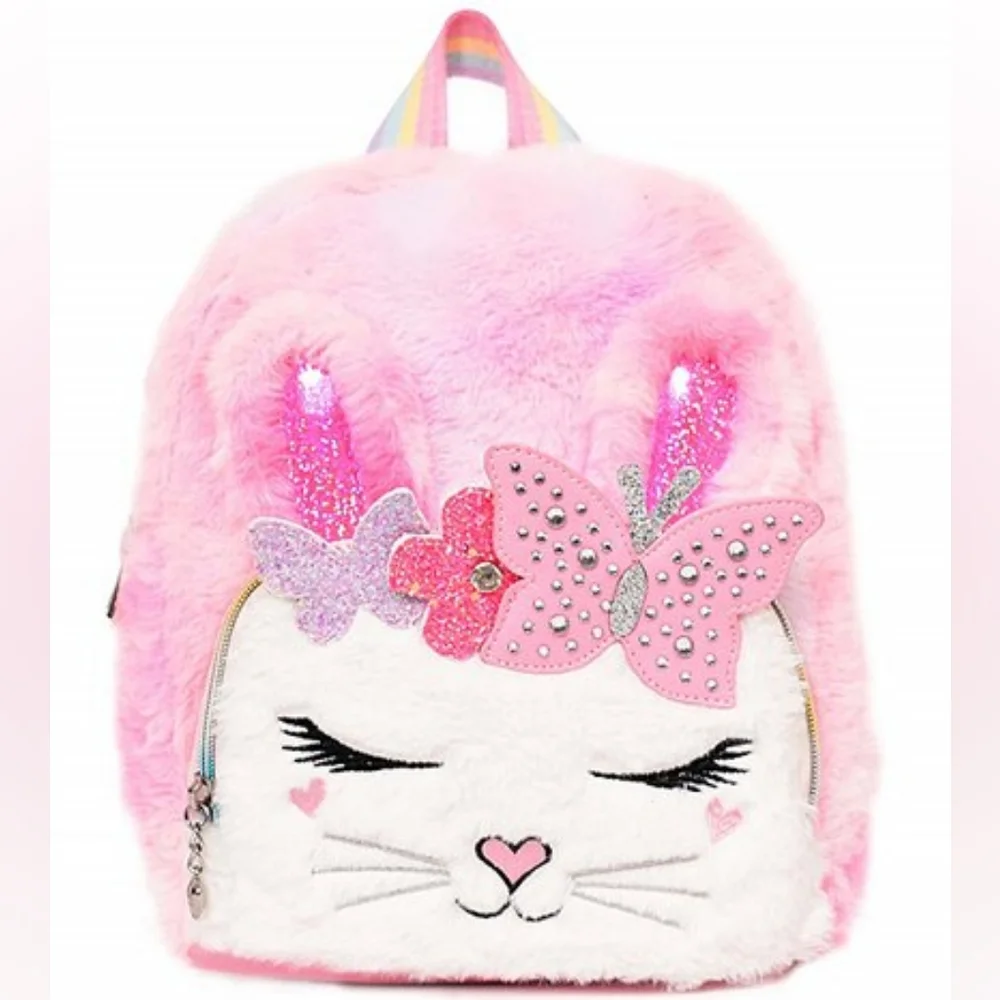 😊MISS GWEN OMG! ACCESSORIES kiki Bunny Bubblegum Backpack